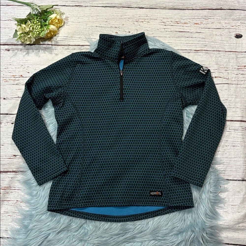Kerrits Fleece 1/4 Zip Pull Over Equestrian Jacket Girls